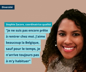 Semaine de la diversité - Stephie Zacore, coordinatrice qualité aux Les Pléiades, raconte son histoire